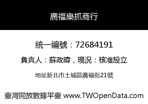 廣福樂抓商行