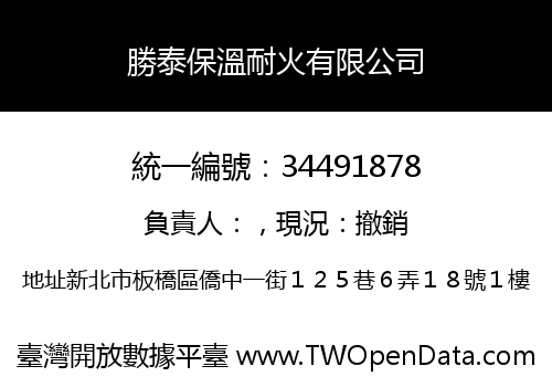勝泰保溫耐火有限公司