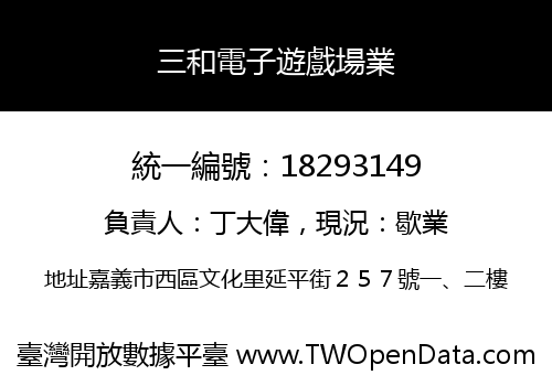 三和電子遊戲場業