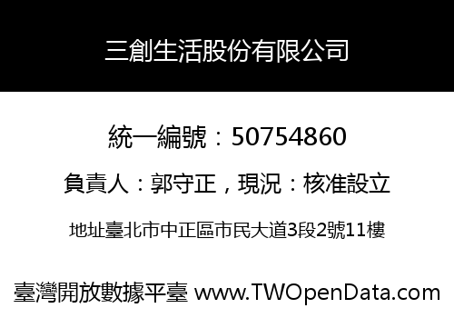 三創生活股份有限公司