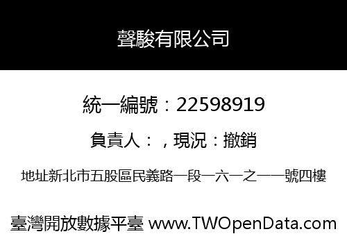 聲駿有限公司