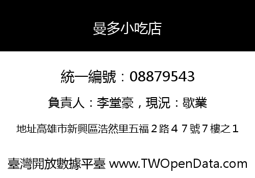 曼多小吃店