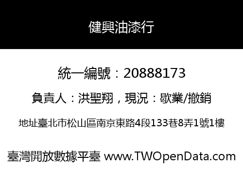 健興油漆行