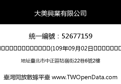 大美興業有限公司