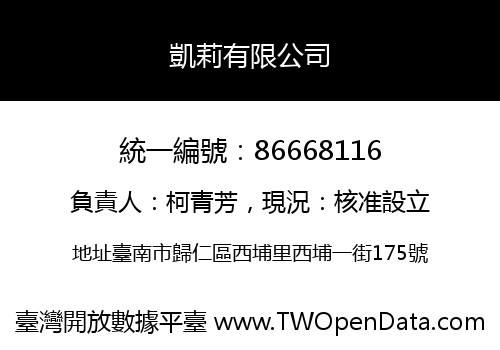 凱莉有限公司