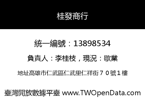 桂發商行