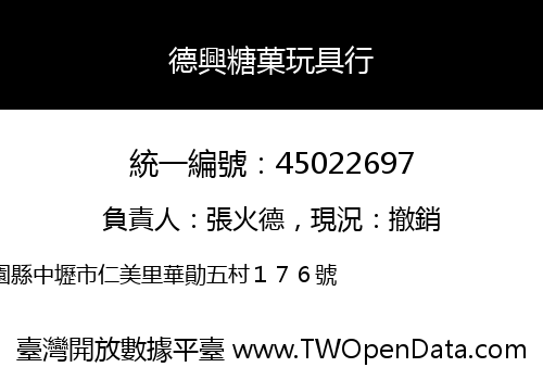 德興糖菓玩具行