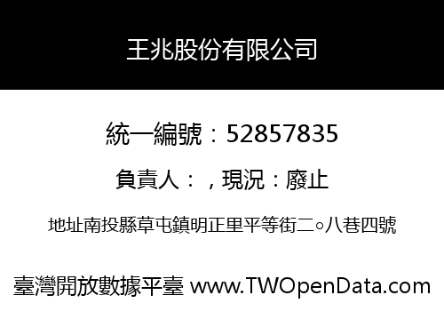 王兆股份有限公司