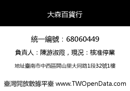 大森百貨行