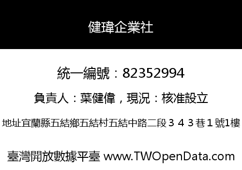 健瑋企業社