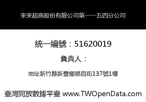 來來超商股份有限公司第一一五四分公司