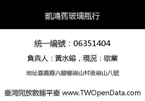 凱鴻舊玻璃瓶行