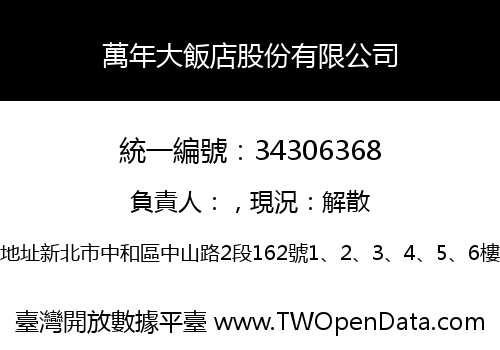 萬年大飯店股份有限公司