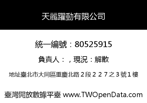 天麗躍動有限公司