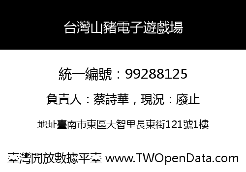 台灣山豬電子遊戲場