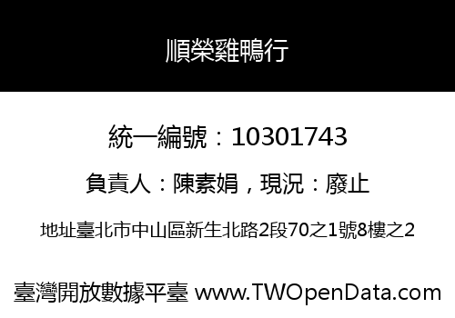 順榮雞鴨行