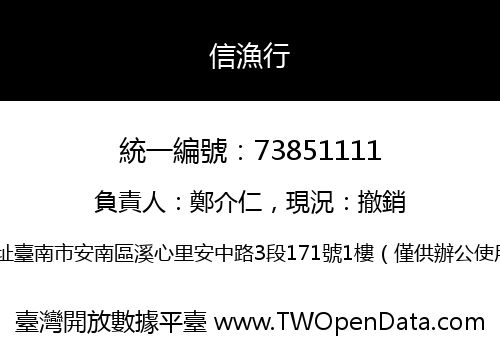 信漁行