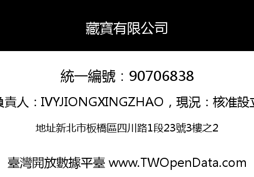 藏寶有限公司
