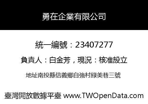 勇在企業有限公司