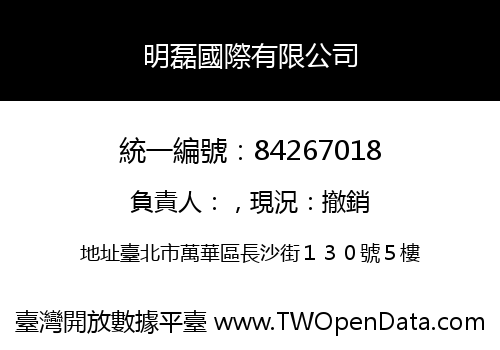 明磊國際有限公司