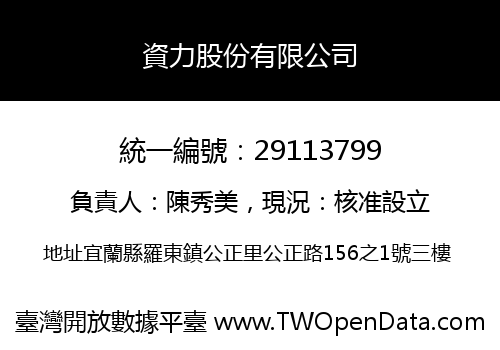 資力股份有限公司