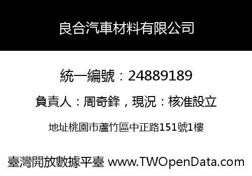 良合汽車材料有限公司