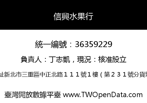 信興水果行