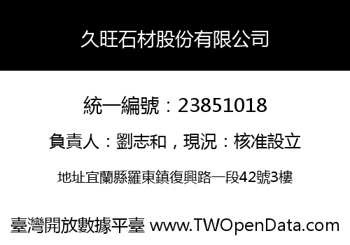 久旺石材股份有限公司