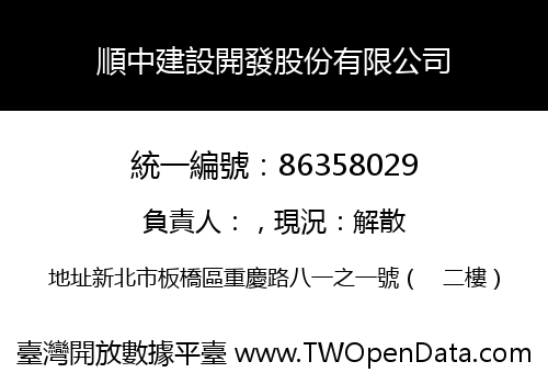順中建設開發股份有限公司