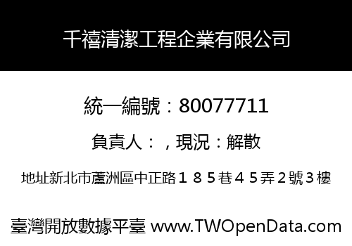千禧清潔工程企業有限公司
