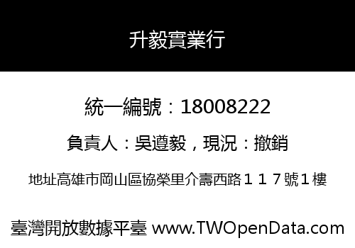 升毅實業行