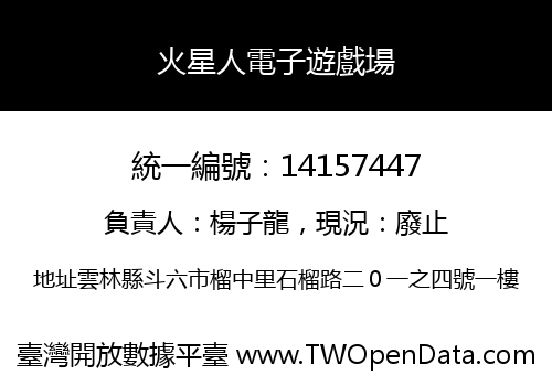火星人電子遊戲場
