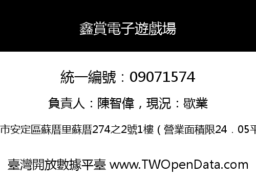鑫賞電子遊戲場