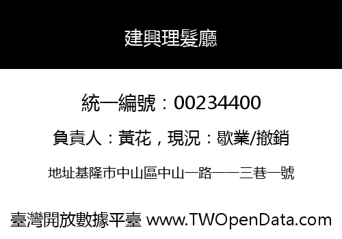 建興理髮廳
