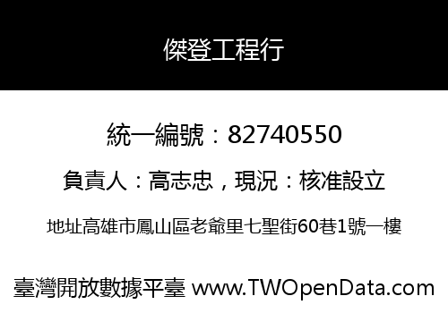 傑登工程行