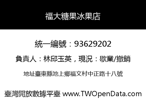 福大糖果冰果店