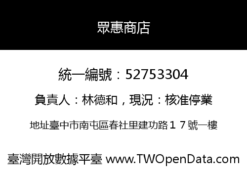眾惠商店
