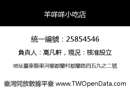 羊咩咩小吃店