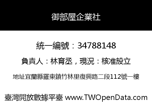 御部屋企業社