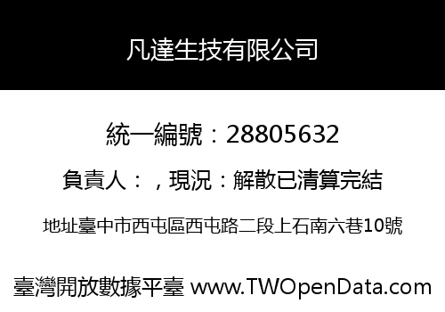 凡達生技有限公司