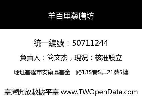 羊百里藥膳坊