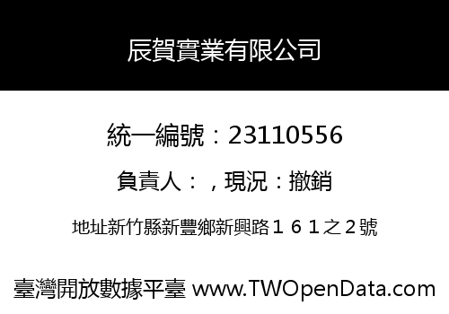 辰賀實業有限公司