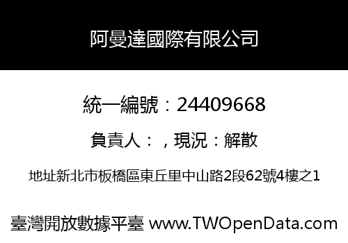阿曼達國際有限公司