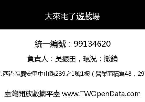 大來電子遊戲場