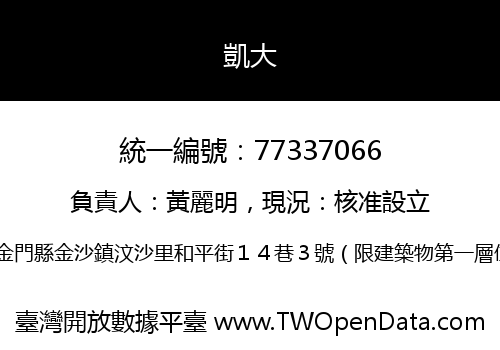 凱大