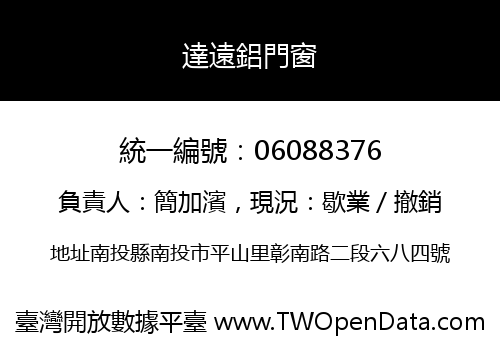達遠鋁門窗