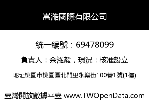 嵩澔國際有限公司