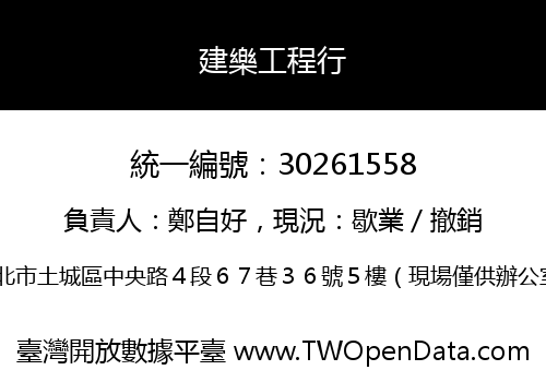 建樂工程行