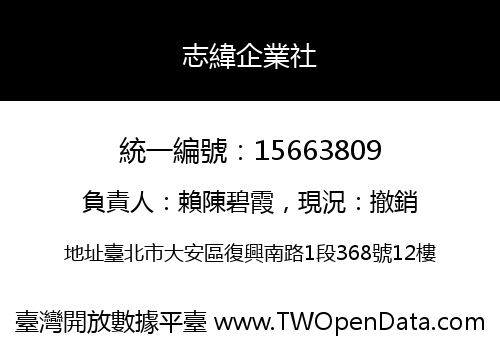志緯企業社