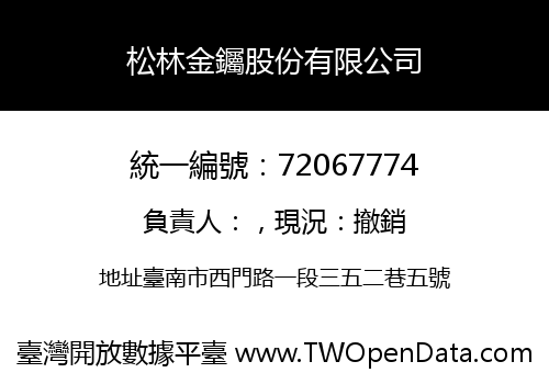 松林金钃股份有限公司